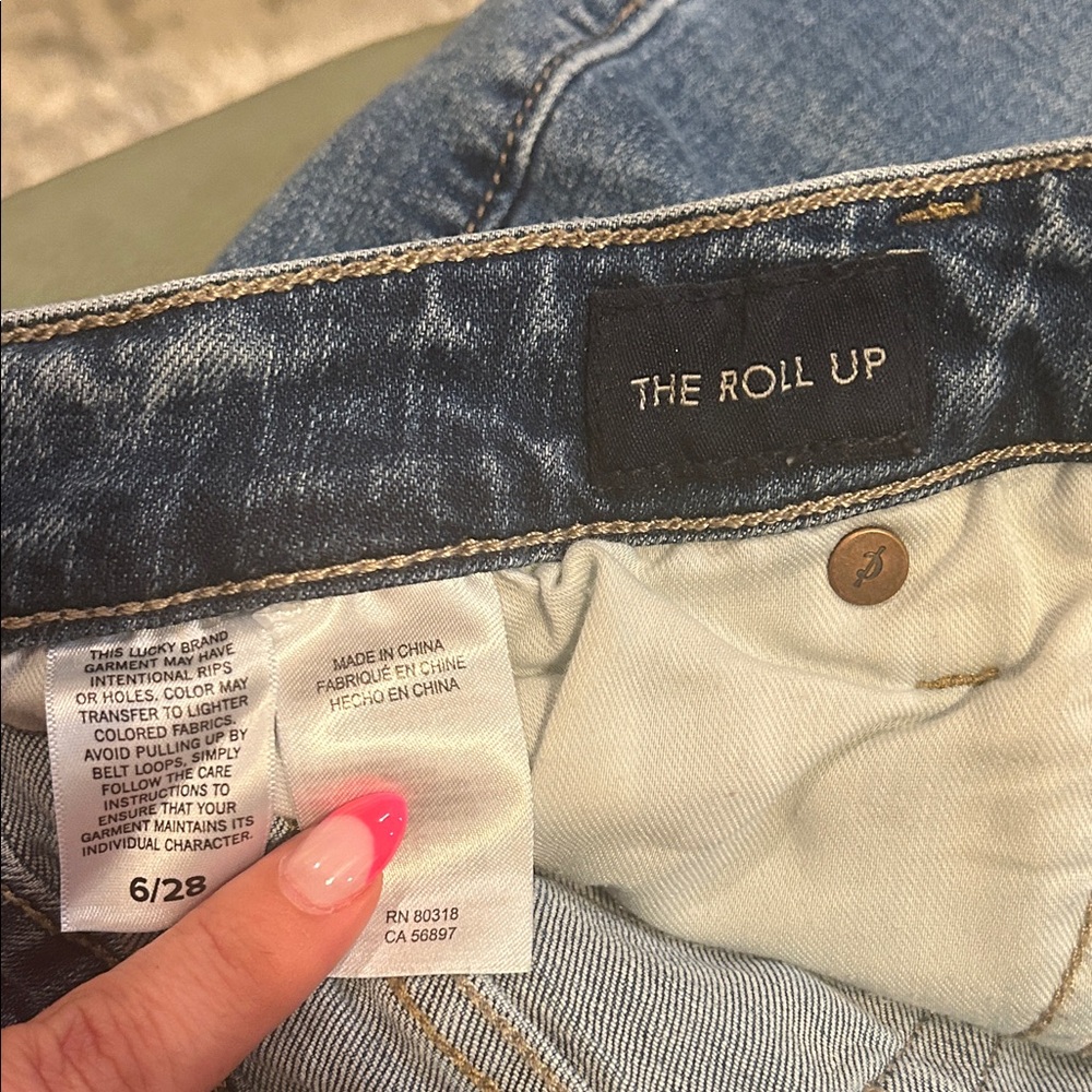 Lucky Brand Blue Jean Shorts - Picture 3 of 4